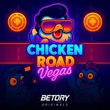 Chicken Road Vegas van Betory Originals, speltegel