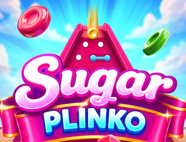 Sugar Plinko van BGaming: plinkobord met snoepballen