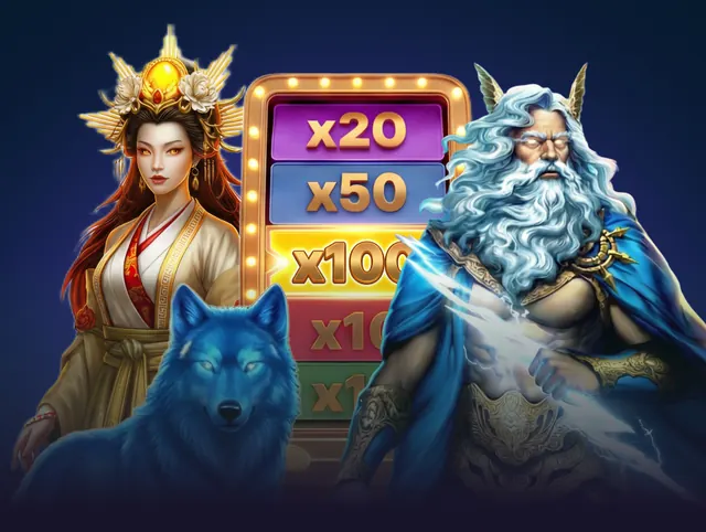 Betory spellen: goden en multipliers x20, x50 en x100